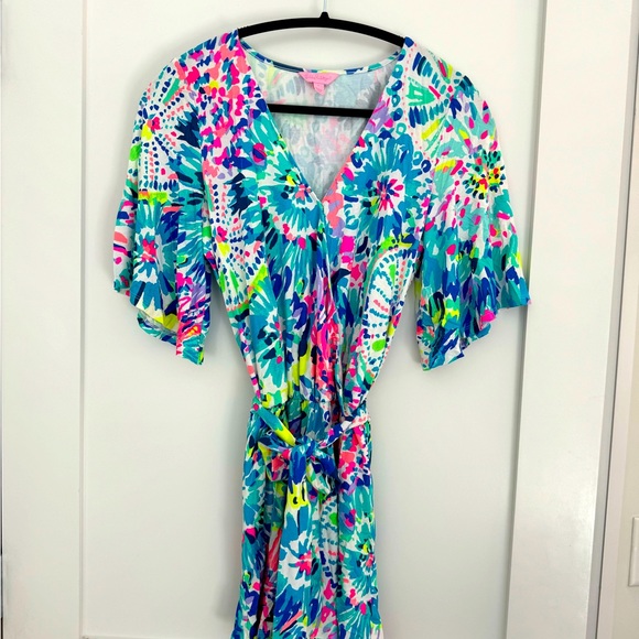 NWOT Lilly Pulitzer Madilyn romper, size small. Retail $178. - Picture 1 of 5